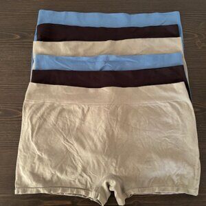 6 pair Jockey Modern Micro Seamfree Boyshort -  Size 8